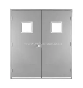 Universal Steel Visionlite Kit/Frame – Fire Rated or Non-Fire Rated, Compatible with Door Systems, Clear Fire Glass Panel, Easy Retrofit, RAL Powder Coated Steel Construction